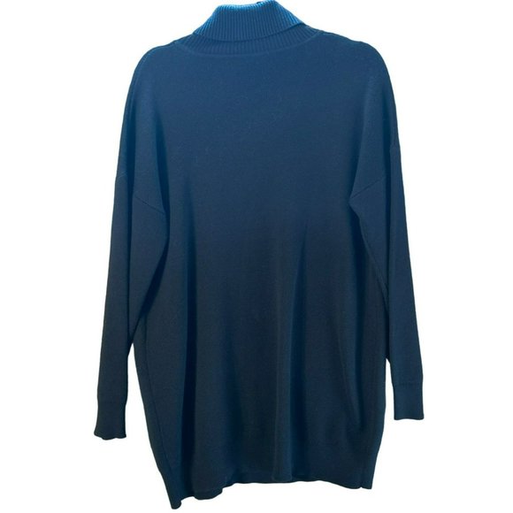 Simon Chang The Collection Women's Black Long Sleeve Sweater Size Medium NWOT - Picture 3 of 4